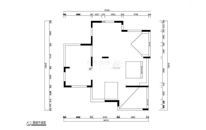 高科麓湾,新中式风格,二层户型图